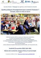 Affiche JE pédagogie du supérieur